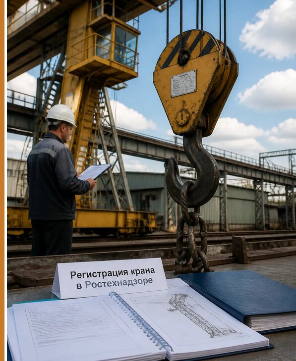 Регистрация крана в Ростехнадзоре в Карталах от 15647 р. | Авеста ОТиПБ